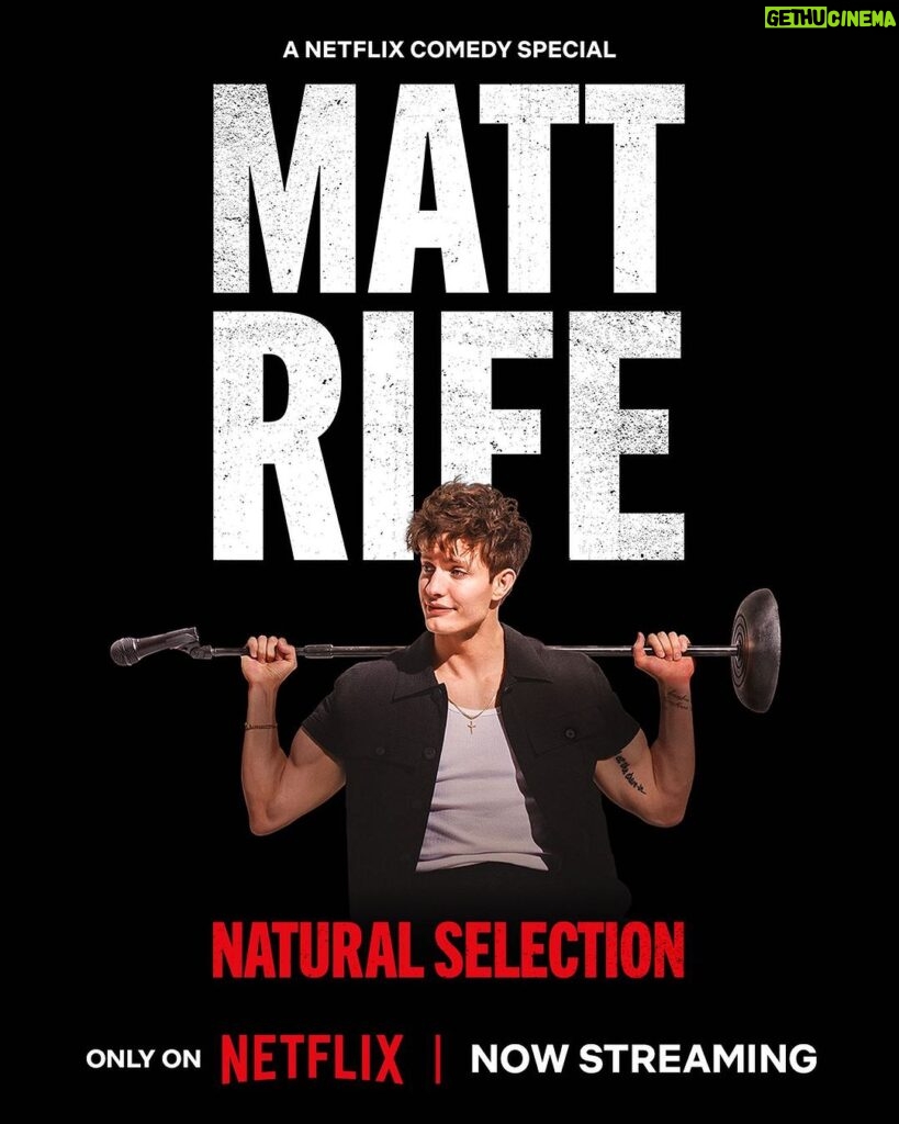 Matt Rife Instagram - “NATURAL SELECTION” now on @netflix🔥 Go! Laugh! Cry! Hate! Leave it on in the background while you get head! JUST STREAM IT!🥰