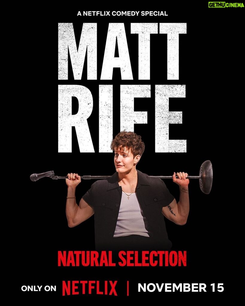 Matt Rife Instagram - 🔥THIS WEDNESDAY🔥 11/15 🔥 My first @netflix Special “Natural Selection” airs! LETS BREAK THE MF SERVER!! Tell everyone you know, plan a party, put it on in the background while you smash- just let it play! Let’s fucking go 🥰 #comedy #standup #standupcomedy #mattrife #naturalSelection #netflix
