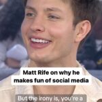 Matt Rife Instagram - @mattrife explained why he was “reluctant” to use social media at first, but it ended up being a gateway to reaching a larger audience. The Today Show