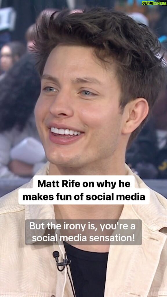 Matt Rife Instagram - @mattrife explained why he was “reluctant” to use social media at first, but it ended up being a gateway to reaching a larger audience. The Today Show