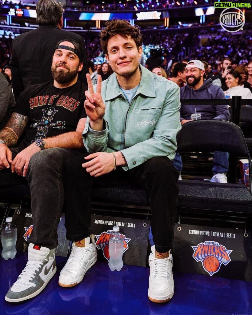 Matt Rife Instagram - Dream come true at MSG! 🥹🏀 Madison Square Garden