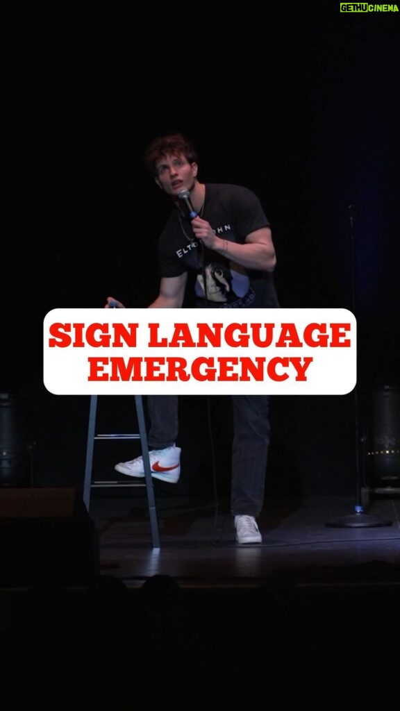 Matt Rife Instagram - He scared us half to deaf! 😱😂😅😮‍💨 #comedy #standup #standupcomedy #funny #mattrife #improv #crowdwork #deaf