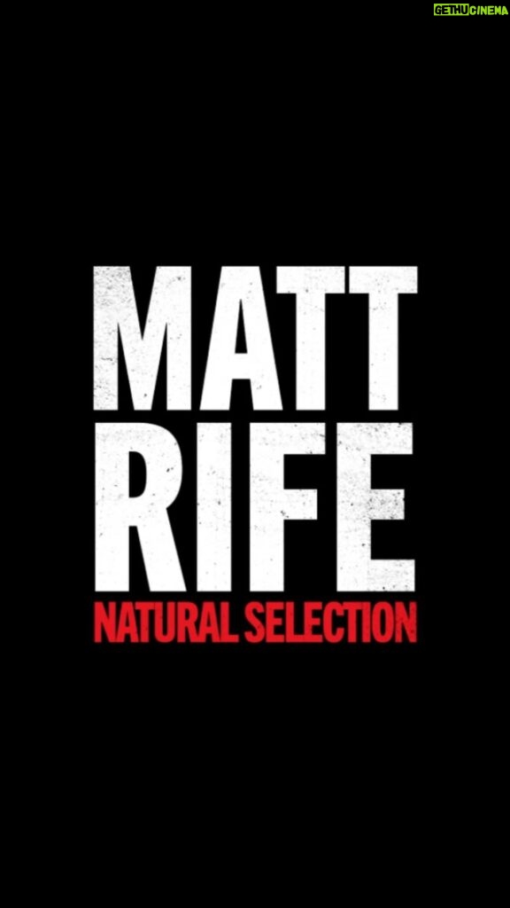 Matt Rife Instagram - NOVEMBER 15th we give them what they’ve been missing!! My new, 3rd, hour SPECIAL, “Natural Selection” premieres on @netflix this time! From crowdfunding and self producing my first two specials, to @netflixisajoke is a dream come true. This is why we work hard and believe in ourselves. And don’t ever underestimate the support of good friends, family, and people who understand the power of laughter! Y’ALL DID THIS! WE DID THIS! I really hope you enjoy it ❤️ #mattrife #netflix #netflixspecial #naturalselection