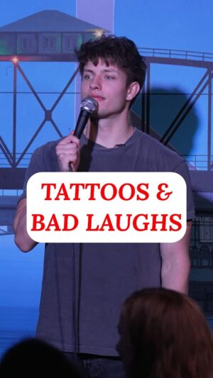Matt Rife Instagram - Met an absolute LEGEND🥹😂👀 #comedy #standup #standupcomedy #funny #mattrife #improv #crowdwork #tattoo #nsync