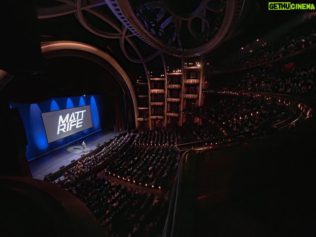 Matt Rife Instagram - LA was the perfect Thanksgiving Weekend!! 4 SOLD OUT SHOWS at the Dolby Theater! 😈🥰