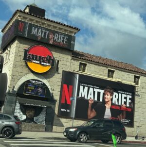 Matt Rife Instagram - SWIPE to see what a difference 10 YEARS makes 🥹 I’ll never forget my first trip to LA and how in awe I was of every billboard… Now there’s just 2 more days until my first @netflix special!!!! Let’s fuckin goooooo!!!