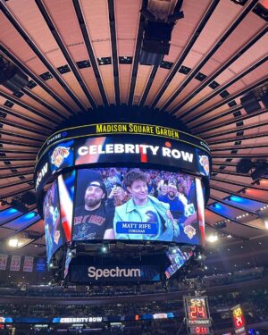 Matt Rife Instagram - Dream come true at MSG! 🥹🏀