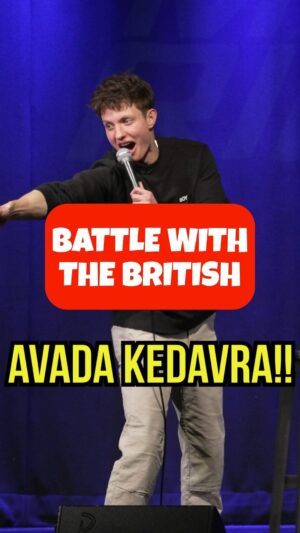 Matt Rife Instagram - The Bri’ish vocabulary is absolutely rubbish INNIT! 😂🗑️🏴󠁧󠁢󠁥󠁮󠁧󠁿
#comedy #standup #standupcomedy #mattrife #funny #roast #british #improv #crowdwork