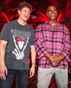 Matt Rife Instagram - Just two generations of canceled comedians. 🐐