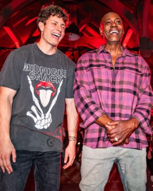 Matt Rife Instagram - Just two generations of canceled comedians. 🐐