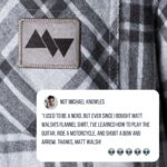 Matt Walsh Instagram – The results may vary, but my new flannel shirts are very real. Don’t miss this opportunity to become the man you’ve always wanted to be with my new Matt Walsh flannel. 

Get yours now at my link in bio along with all the other great deals during our Black Friday sale.