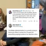 Matt Walsh Instagram - The Biden Administration will, in fact, throw you in jail for opposing them.