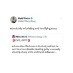 Matt Walsh Instagram - @reduxx.mag continues to do some of the most important journalism in the world today. Very thankful that they’re reporting on these stories.