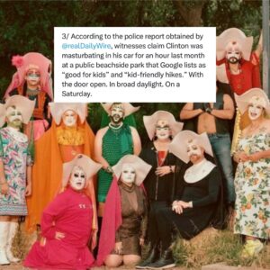 Matt Walsh Instagram - We need to stop honoring these degenerates and start exposing them for what they are.