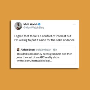 Matt Walsh Instagram - The world is talking about my upcoming appearance on Dancing With The Stars. But wait until the world sees me dance. Nothing will ever be the same again. P.s. there is no other Matt Walsh. No need to look into this further.