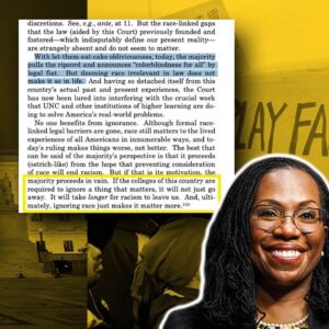 Matt Walsh Instagram - “No black person will be able to succeed in a merit-based system” is quite the argument for the “anti-racist” crew to be making.

Even aside from the fact that Affirmative Action is explicitly racist, it’s also disastrous on its own terms. These policies have made every institution less effective, less efficient, less competent. You cannot point to a single institution that has been measurably improved by the arbitrary exclusion of whites.