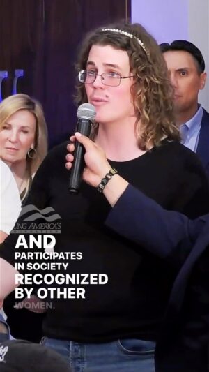 Matt Walsh Instagram - @mattwalshblog asks transgender woman to explain how he is a woman and it went down as one might expect.

Watch his full speech at our link in bio.