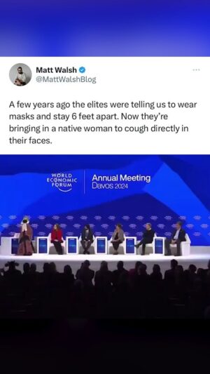 Matt Walsh Instagram - These people are so out of touch with reality.