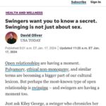 Matt Walsh Instagram - The media is in a full court press right now to push polyamory. I remember when some of us predicted this exact thing would happen and we were told that it was a "slippery slope fallacy."