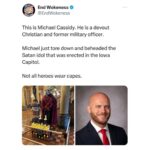 Matt Walsh Instagram - Awesome. Someone needed to do it and he stepped up. Proud to chip into his legal defense.