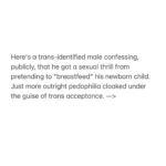 Matt Walsh Instagram - Just more outright pedophilia cloaked under the guise of trans acceptance.