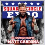 Matthew Cardona Instagram - Who is planning on going to @squaredcircleexpo towards the end of March? Not only will @Myers_Wrestling and @TheMattCardona but so will @MajorBendies with plenty of product! Many more stars from the Major Pod family will be there as well so you know a great time will be had! #ScratchThatFigureItch #MajorBendies
