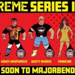 Matthew Cardona Instagram - Extreme #MajorBendies Series 2 will be up for pre-order in March with bloody & non-bloody versions at MajorBendies.com! • Jerry Lynn • Mikey Whipwreck • Dusty Rhodes • @ECWDivaFrancine • Shane Douglas Who are you most excited for? #ScratchThatFigureItch