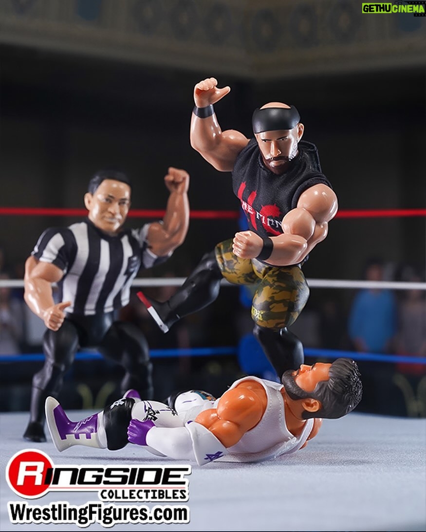 Matthew Cardona Instagram - Matt Cardona & Nick Gage GCW Death Match (Non-Bloody Variant) Bell to Bell Ringside Exclusive 2-Pack! Featuring: ▪️Soft Goods Shirts ▪️GCW Title Belt ▪️Pizza Slicer ▪️Light Tubes ▪️Multiple Arms Shop now at Ringsid.ec/BellToBell 📷 @figurekingdom #RingsideCollectibles #WrestlingFigures #RingsideExclusive #GCW #GCWDeathMatch #MattCardona #NickGage #BellToBell