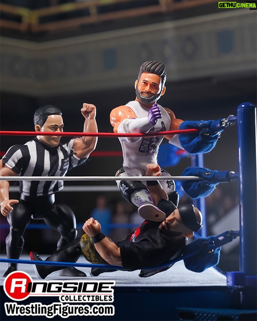 Matthew Cardona Instagram - Matt Cardona & Nick Gage GCW Death Match (Non-Bloody Variant) Bell to Bell Ringside Exclusive 2-Pack! Featuring: ▪️Soft Goods Shirts ▪️GCW Title Belt ▪️Pizza Slicer ▪️Light Tubes ▪️Multiple Arms Shop now at Ringsid.ec/BellToBell 📷 @figurekingdom #RingsideCollectibles #WrestlingFigures #RingsideExclusive #GCW #GCWDeathMatch #MattCardona #NickGage #BellToBell
