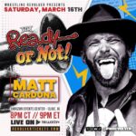 Matthew Cardona Instagram - The Indy God is ALWAYZ READY for @PWRevolver in Iowa. This SAT - Mar 16th! #RevolverREADY Clive, IA LIVE on @FiteTV 🎟️ RevolverTickets.com