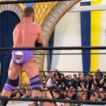 Matthew Cardona Instagram – The Broskis Elbow at @gamechangerwrestling! Can you believe they threw the elbow pad back at me?

🎥: @Calexfornia_