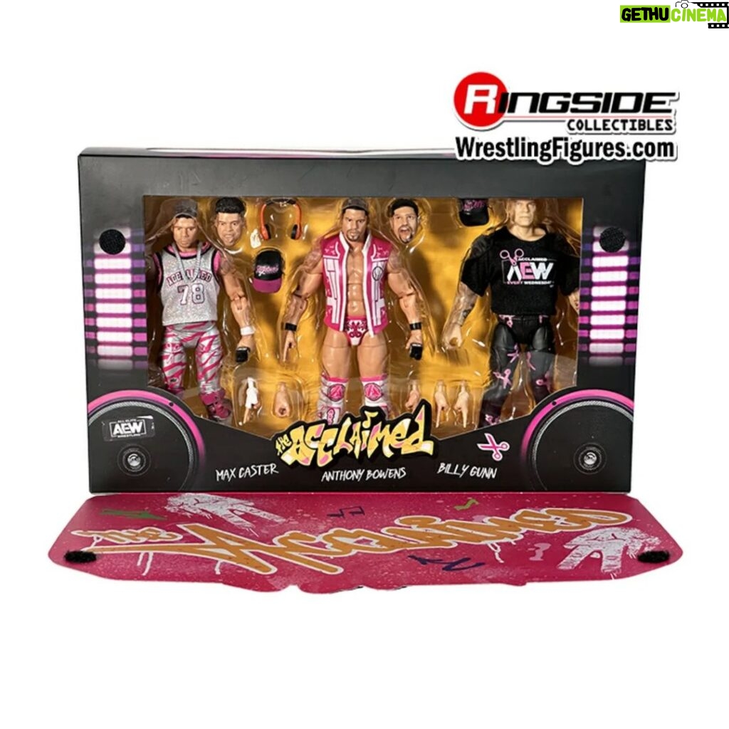 Matthew Cardona Instagram - DOWNLOAD THE LATEST EPISODE OF @majorwfpod! @themattcardona, @myers_wrestling, & @marksterlingesq discuss @mattel's WWE @mattelcreations-exclusive Retro 4-Pack Wave 5, @amazon-exclusive WrestleMania X 2-Pack, @bossfightstudio's @majorleaguewrestling Premium Wave 1, @jazwares' AEW @ringsidec-exclusive Blood & Guts, & much more! REPOST PINNED TWEET ON X (@majorwfpod) TO ENTER TO WIN PRIZE FROM @ringsidec!