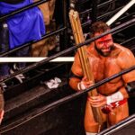 Matthew Cardona Instagram – Have you seen the ULTIMATE MATCH OF DEATH?
It’s streaming now on @thecw. Scroll ⬅️ for some shots from one of the fiercest battles in NWA history. Revolution Live