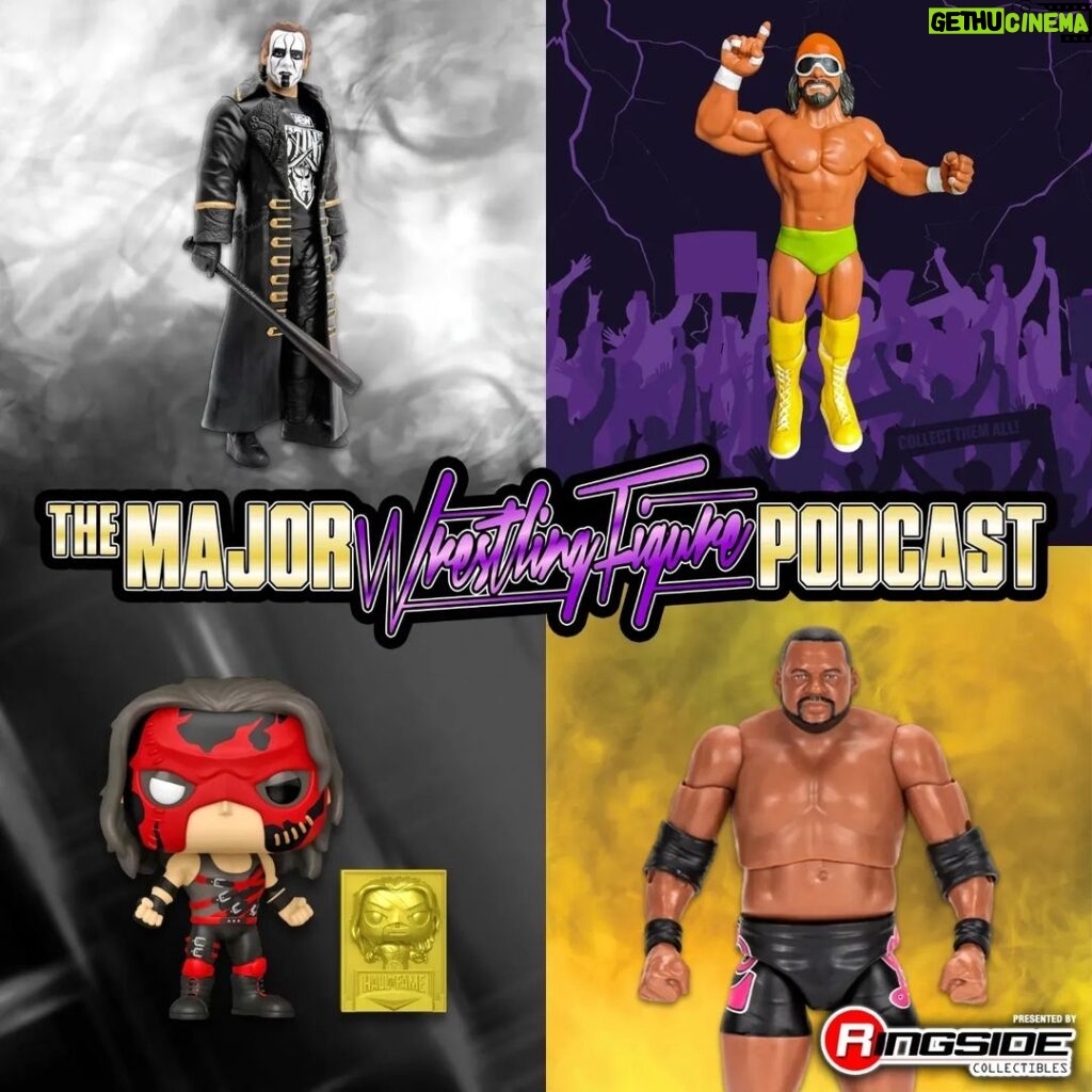 Matthew Cardona Instagram - DOWNLOAD THE LATEST EPISODE OF @majorwfpod! @themattcardona, @myers_wrestling, & @marksterlingesq discuss their favorite @jazwares #AEW Sting, @majorbendies' #BigRubberGuys @officialwrestlecon-exclusive "Macho Man" Randy Savage, @originalfunko's WWE Pop! @fanatics-exclusive WWE Hall of Fame Kane, #AEWUnrivaled Series 14, & much more! REPOST PINNED POST ON X (@majorwfpod) TO ENTER TO WIN PRIZE FROM @ringsidec!
