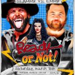 Matthew Cardona Instagram - [BREAKING NEWS] Just when you thought things couldn’t get any bigger. Yes, the EMMY is coming to IOWA! *WINNER TAKE ALL* Slammy Vs. Emmy Award Matt Cardona 🆚 Paul Walter Hauser! 3.16.24 #RevolverREADY @horizoneventscenter LIVE on @FiteTV+ 🎟️ RevolverTickets.com Horizon Events Center