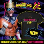 Matthew Cardona Instagram - Get the new DEATHMATCH KING shirt on @prowrestlingtees! Prowrestlingtees.com/mattcardona
