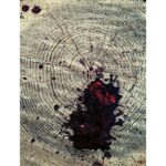 Matthew Daddario Instagram - @tsunamigrind 's (fake) blood on a stump. #cabinfever