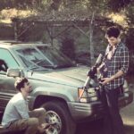 Matthew Daddario Instagram - Shoot tire. Fix tire. Laugh.