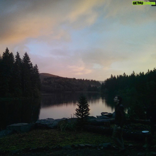 Matthew Daddario Instagram - Lake!