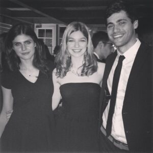 Matthew Daddario Instagram - Daddarios! @catdaddario @alexannadaddario
