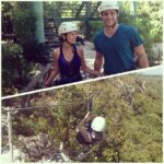 Matthew Daddario Instagram - 450m zip line! @eskim0oo