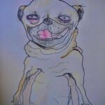 Matthew Gray Gubler Instagram – a dog