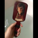 Matthew Gray Gubler Instagram - my homemade javi-hair brush™️