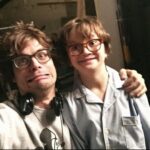 Matthew Gray Gubler Instagram - twins