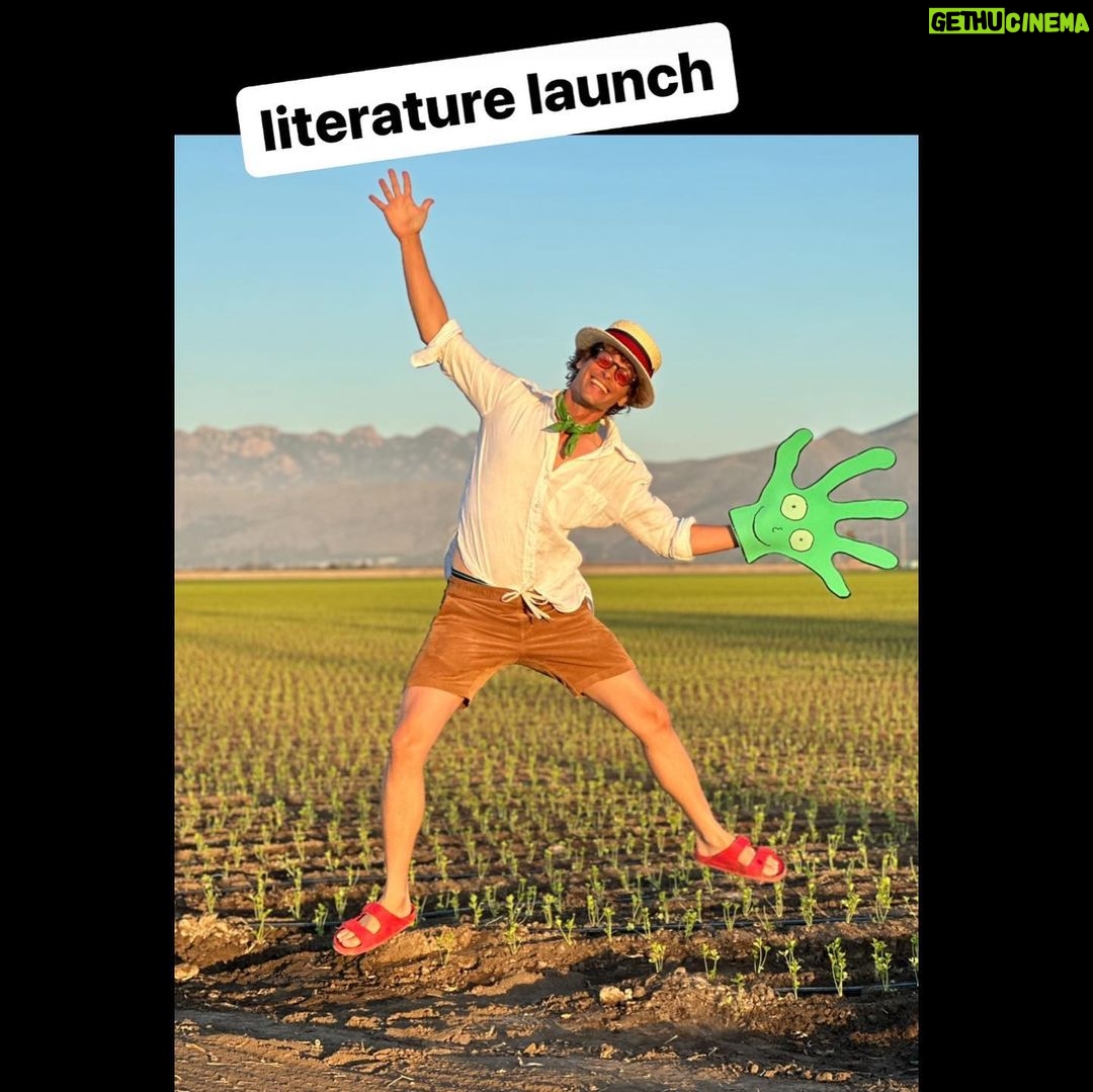 Matthew Gray Gubler Instagram - literature launch (link in bio) 🧤