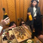 Matthew Gray Gubler Instagram - my new year’s resolution of “never standing in public” is off to a wonderful start