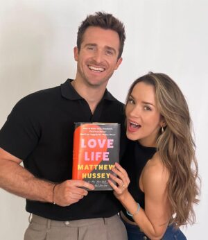 Matthew Hussey Instagram - Wow, the response to this announcement has been so beautiful and overwhelming. From the bottom of my heart, thank you ❤️ when I wrote this book I had all of you in mind… 

From those suffering with heartbreak, feeling disenchanted in love, feeling used and taken advantage of… to those wanting to create lasting confidence. I poured my heart into finding a practical and insightful way of articulating everything I believe we need to know in order to find love, and I just feel so grateful that this is being felt and seen. 

For those of you who haven’t already, you can easily preorder a copy by leaving me a comment saying PREORDER below. That way I’ll get you access to the my private Launch Group and all the cool bonuses I’ve put together (more details coming). 

Huge love from me and Audrey today!