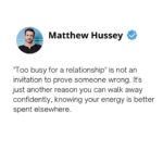 Matthew Hussey Instagram - Do you agree? Tell me in the comments, and be sure to include the word VALUE if you would like me to send you a free training on this subject. #MatthewHussey #Relationships #Dating