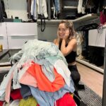 Matthew Hussey Instagram - How would you feel about Cass coming over for a ‘wardrobe edit’ and telling you to throw away 2/3 of your clothes?😅 I found it so freeing! It’s been years since I did a cull of things in my wardrobe. But we need a bigger car to get all this stuff to Goodwill lol. Thank you again to @nextlevelwardrobe for taking me through this exercise. Swipe to see the after shots!