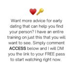 Matthew Hussey Instagram - “Just because you can cook a five-star gourmet meal doesn’t mean you should do it for every person who knocks on the door of your house.” ❤️ Want more advice for early dating that can help you find your person? I have an entire training on just this that you will want to see. Simply comment ACCESS below and I will DM you the link to your FREE pass to start watching right now.